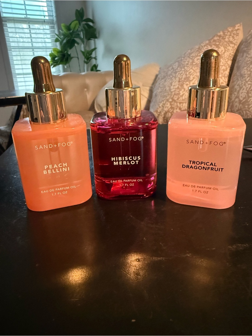 SAND+FOG Peach Bellini & Tropical Dragonfruit Eau de Parfum Oil - BRANDNEW